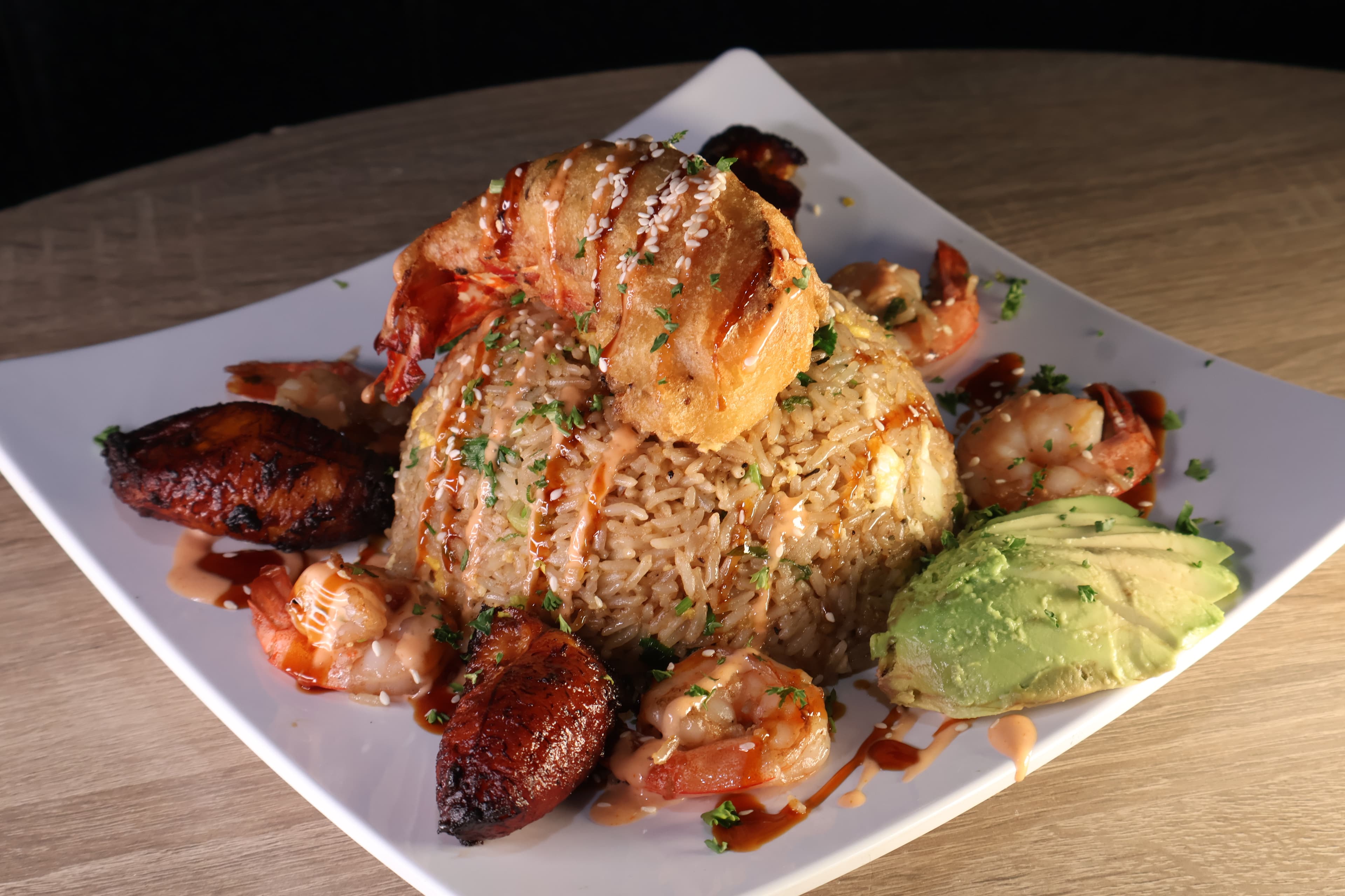 Arroz Frito del Mar